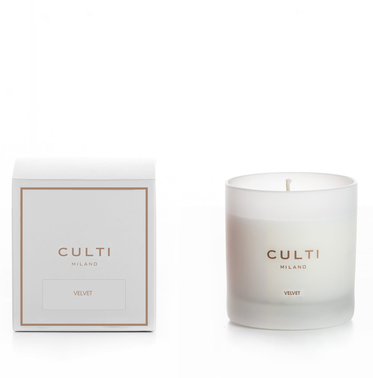 CULTI MILANO Velvet Scented Candle – Luxury Italian Home Fragrance Candle