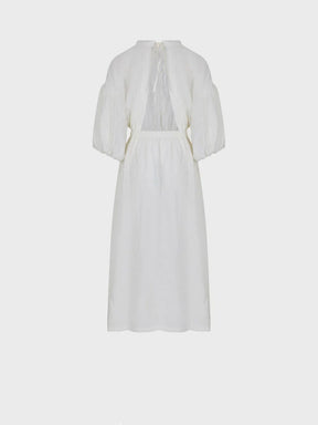 Sandro Ferrone: Midi Dress with Open Back Detail