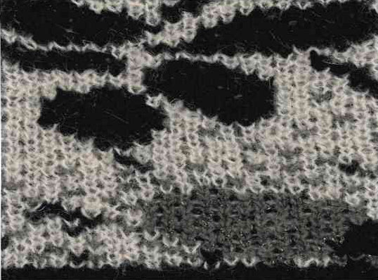Rossana Pellegrini: Abstract Knit Cardigan