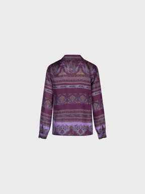 Sandro Ferrone: Printed Button-Down Blouse