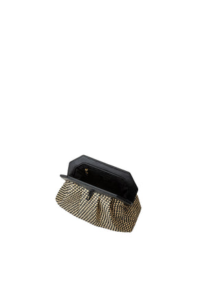 Pochette Serapian Milano Secret en Raphia